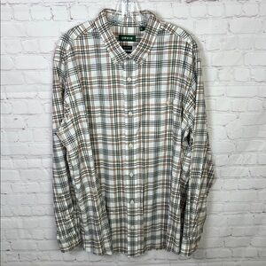 Orvis No Work Wrinkle Free Long Sleeve Button Down Shirt